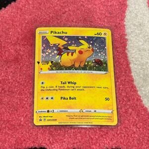 Pikachu SWSH039 – Holo Stamped Promo – General Mills 25th Anniversary